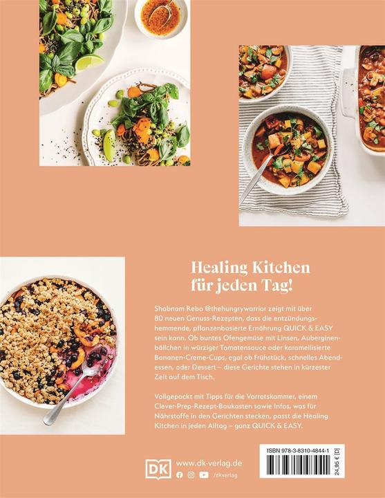 Actual product image Healing Kitchen - Quick & Easy (German, Shabnam Rebo, 2024)