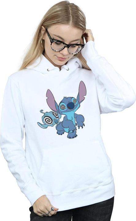 Actual product image Disney Womens/Ladies Lilo And Stitch Hypnotized Hoodie (S)