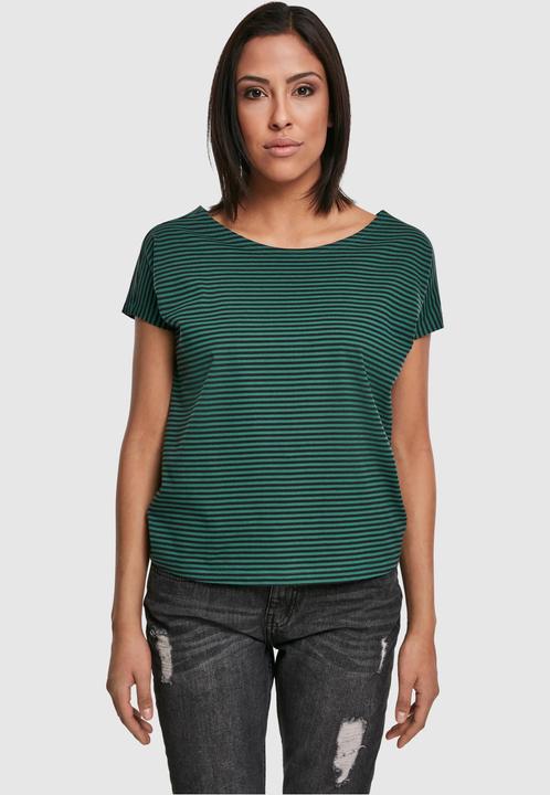 Actual product image Urban Classics Ladies Yarn Dyed Baby Stripe Tee (XXL)