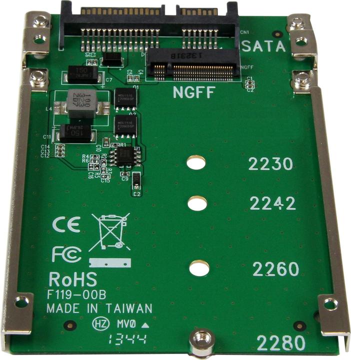 Produktbild StarTech Adapterwandler M.2 NGFF SSD auf 2,5 Zoll SATA