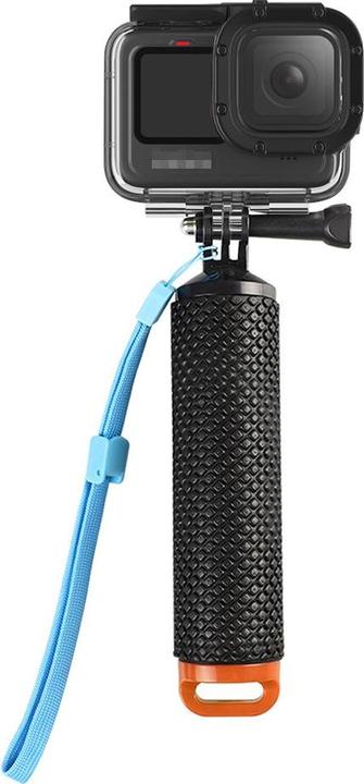 Ueli Express Support flottant étanche GoPro Poignée Selfie Stick (Héros 6, Héros 7, Héros 8, Héros 9, Hero 10, Hero 11, Hero 12, Hero 13 Noir)