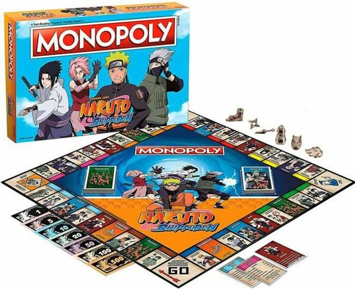 Produktbild Eleven Force Monopoly Hasbro Naruto Shippuden Sprache: Spanisch (Spanisch)