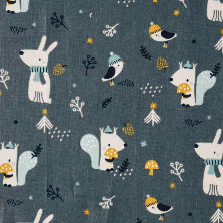 Image du produit VBS Tissu de coton "Woody", largeur 150 cm, vendu au mètre