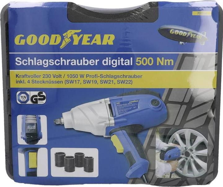 Actual product image Goodyear Automotive impact wrench (Electrical connection)
