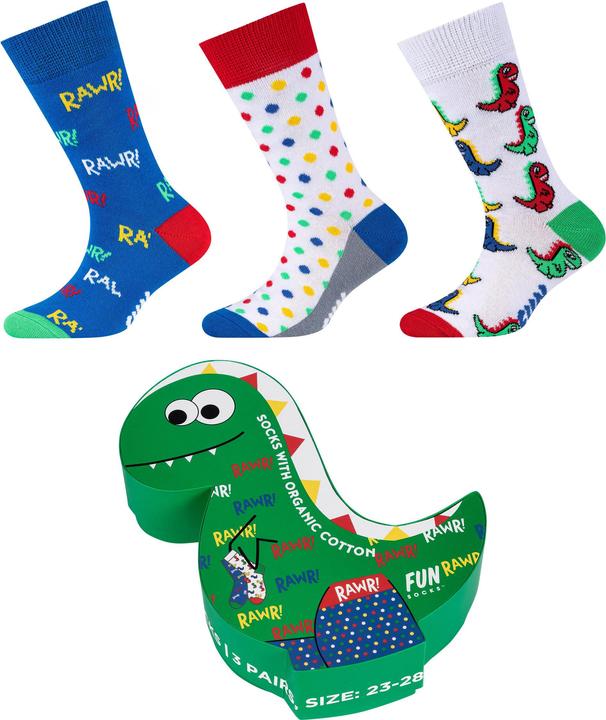 Image du produit Fun Socks BOXES Paquet de 3 (Lot de 3, 35)