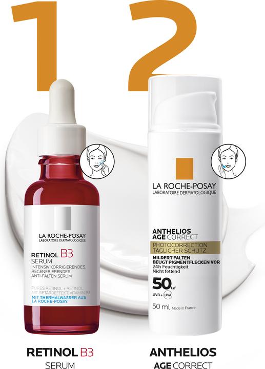 Produktbild La Roche Posay AntheliosAnthelios Age Correct (Sonnencreme Gesicht, SPF 50, 50 ml, 90 g)