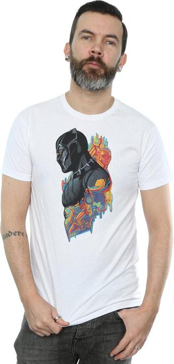 Immagine prodotto Maglietta con il profilo di Black Panther (XXL)