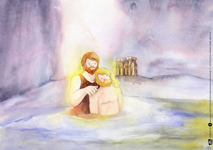 Produktbild Jesus-Geschichten für die Erstkommunion-Vorbereitung. Kamishibai Bildkartenset (Deutsch, Alfons Friedrich SDB, Anja Hirschberger, 2021)