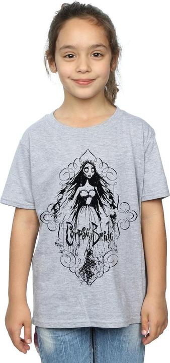 Produktbild Corpse Bride Sketched Bride TShirt Mädchen (140, 146)