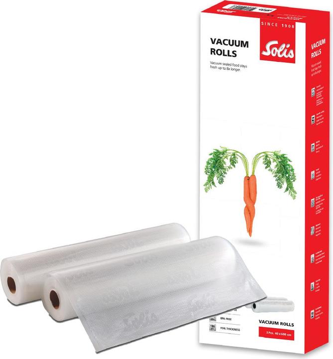Image du produit Solis Films de mise sous vide 2 rouleaux (1 x)