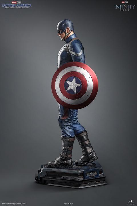 Immagine prodotto Queen Studios Statua 1/4 di Capitan America - Il Soldato d'Inverno "Capitan America