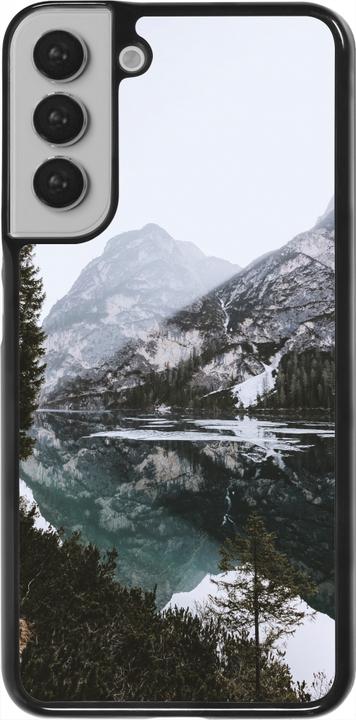 Actual product image PhoneLook Cover Winter 22 snowy mountain and lake (Samsung Galaxy S22+)
