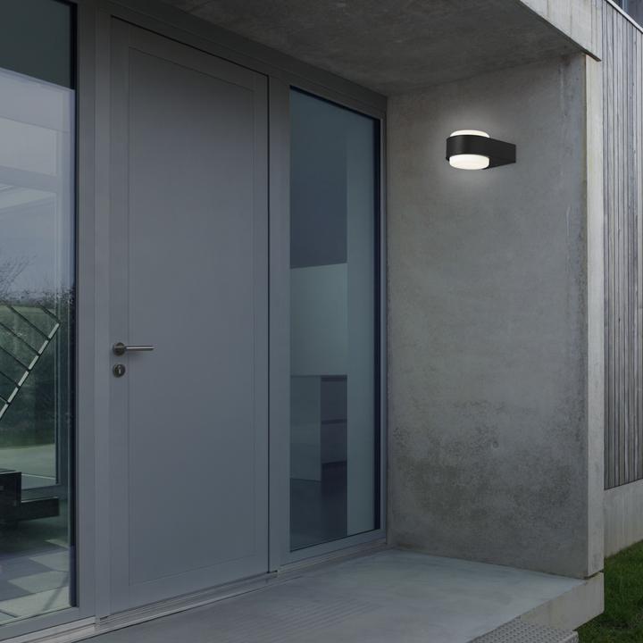 Actual product image Briloner LED outdoor light, black, LED platinum/6.5W (650 lm)