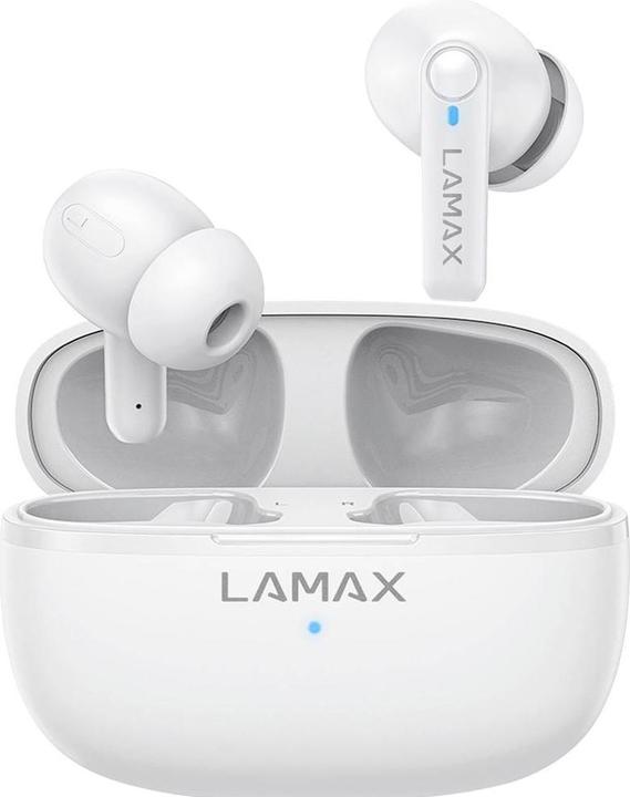 Immagine prodotto Lamax Clips1 Play Cuffie wireless In Ear Call/Music USB Type-C Bluetooth Bianco (35 h, Senza fili)