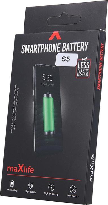 Immagine prodotto Maxlife Batteria per Samsung Galaxy S5 G900 / S5 Neo / EB-BG900BBE 3000mAh