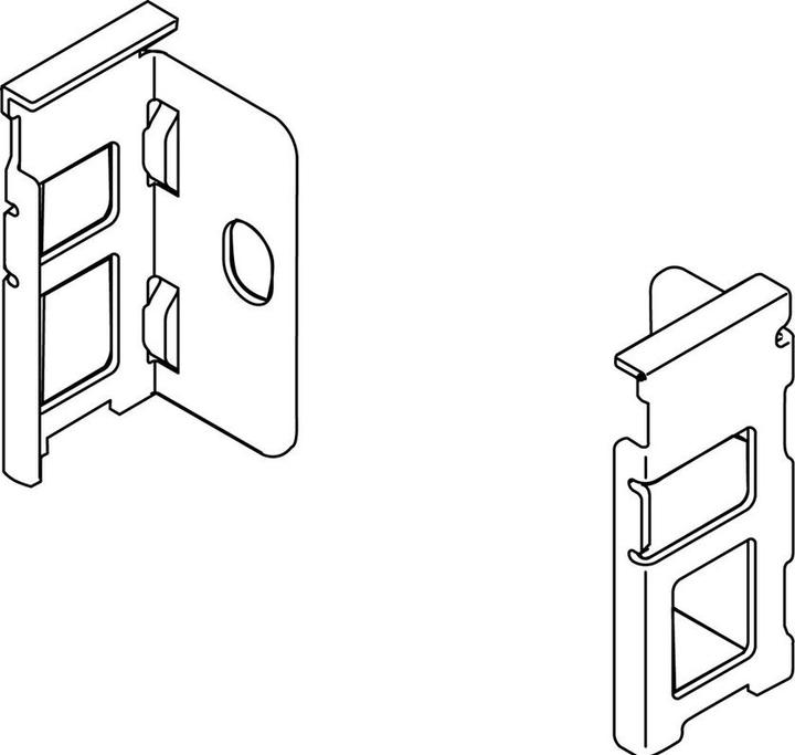 Produktbild Blum Holzrückwandhalter LEGRABOX F