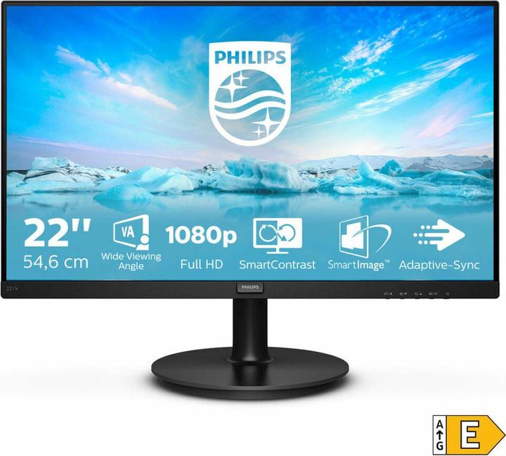 Actual product image Philips 221V8A/00 (1920 x 1080 pixels, 21.50")