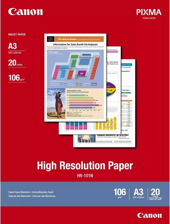 Produktbild Canon Hr-101n (106 g/m², A3, 20 x)