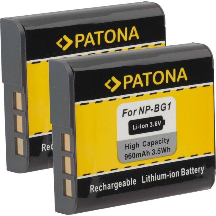 Image du produit Patona Batterie NP-BG1 Sony (Batterie de l'appareil photo)