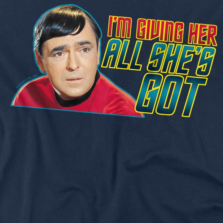Actual product image Mens All She's Got T-Shirt (XXL)