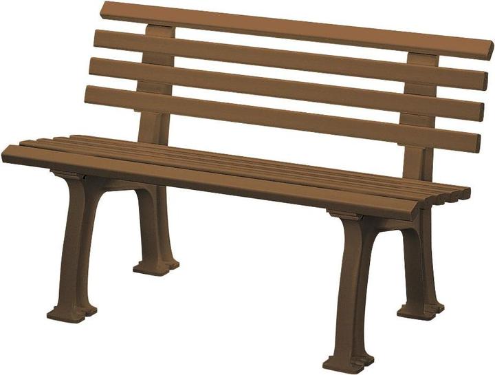 Produktbild Blome Gartenbank Ibiza Kunststoff 2-Sitzer schokobraun