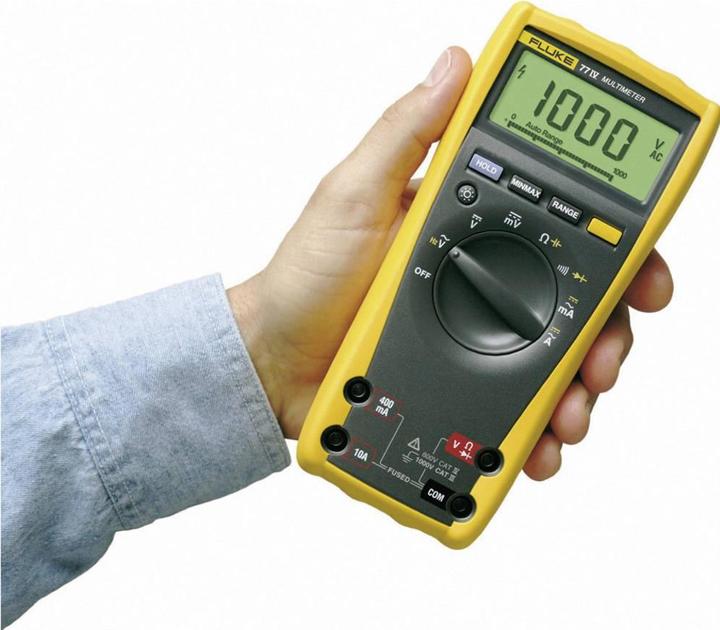 Produktbild Fluke Hand-Multimeter digital 77-4/E (CAT III 1000V, CAT IV 600V)
