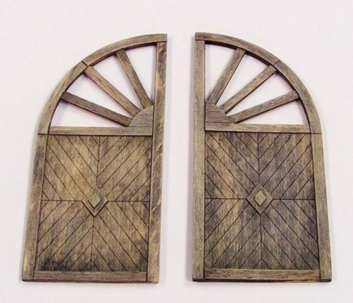 Image du produit Plus Model Porte en bois - ronde