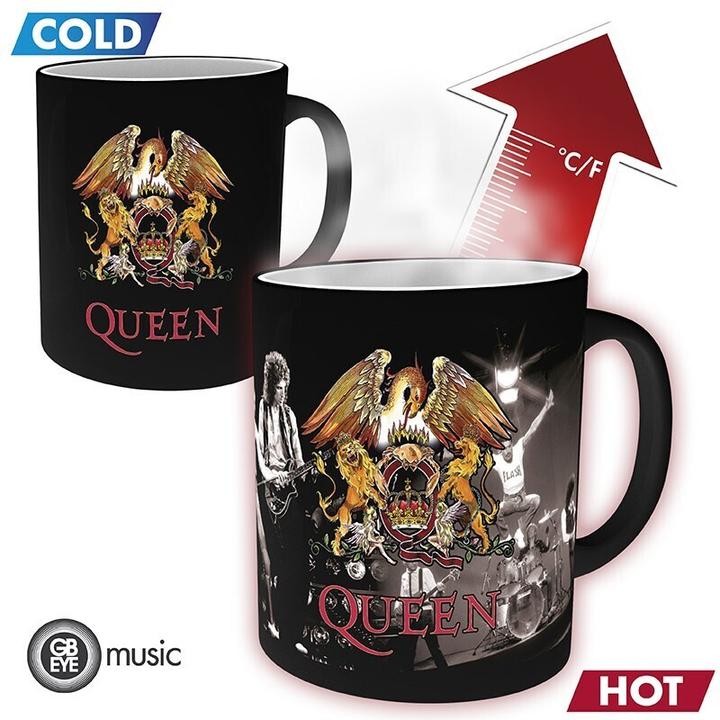 Actual product image GB Eye Tazza Queen 320ml Heat Change : Crest