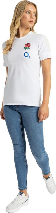 Actual product image Umbro Womens/Ladies 23/24 England Rugby Presentation T-Shirt (38 D)