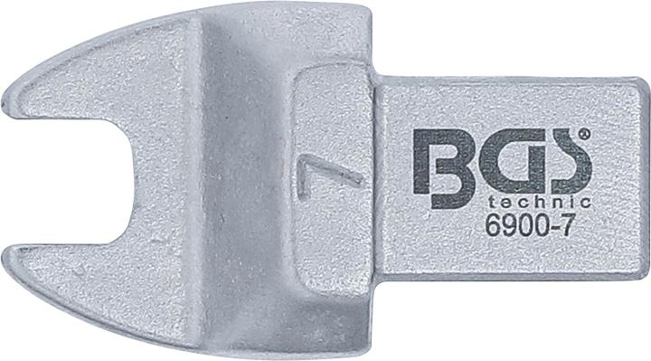 Produktbild BGS Einsteck-Maulschlüssel 7 mm Aufnahme 9 x 12 mm (7 mm)