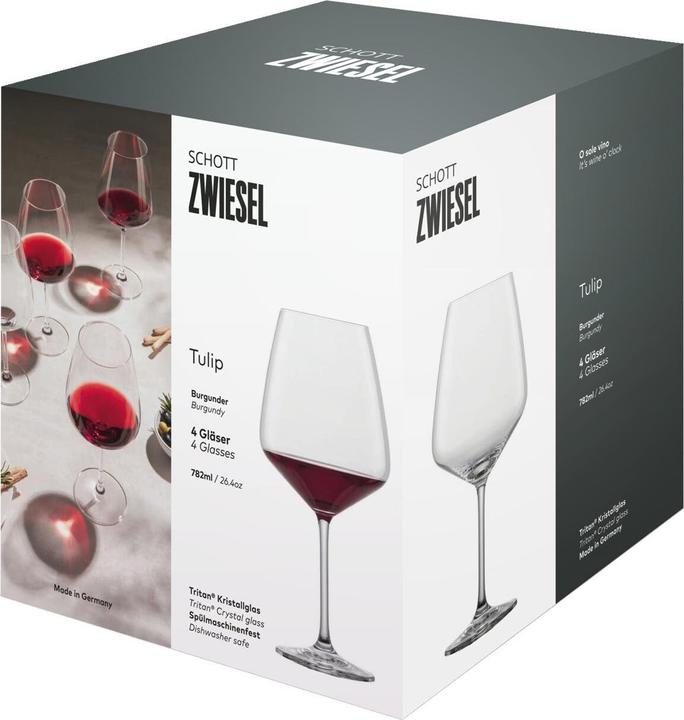 Produktbild Schott Zwiesel Burgunderglas Tulip 140 4 Stück (78.20 cl, 4 Gläser, Rotweingläser)