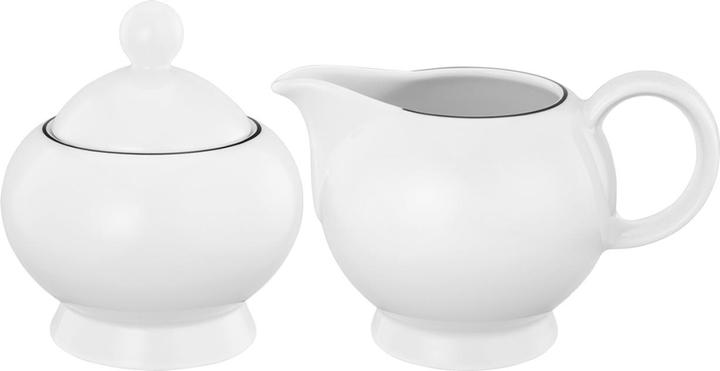 Actual product image Seltmann Lido Black Line milk & sugar set (0.23 l)