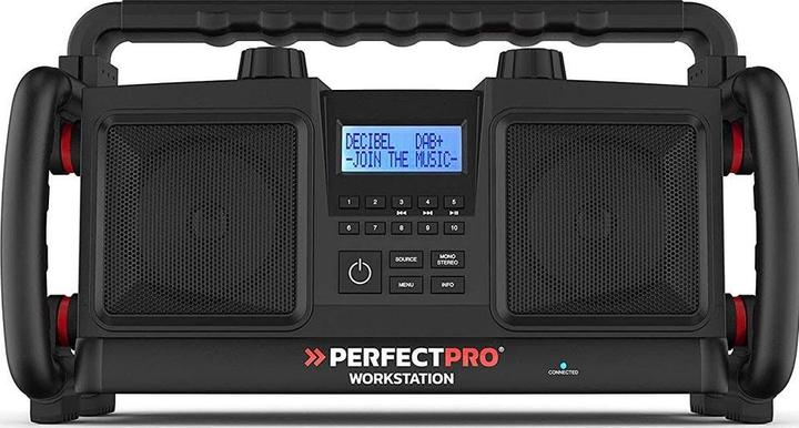 Produktbild PerfectPro Baustellenradio (DAB+, FM, Bluetooth)
