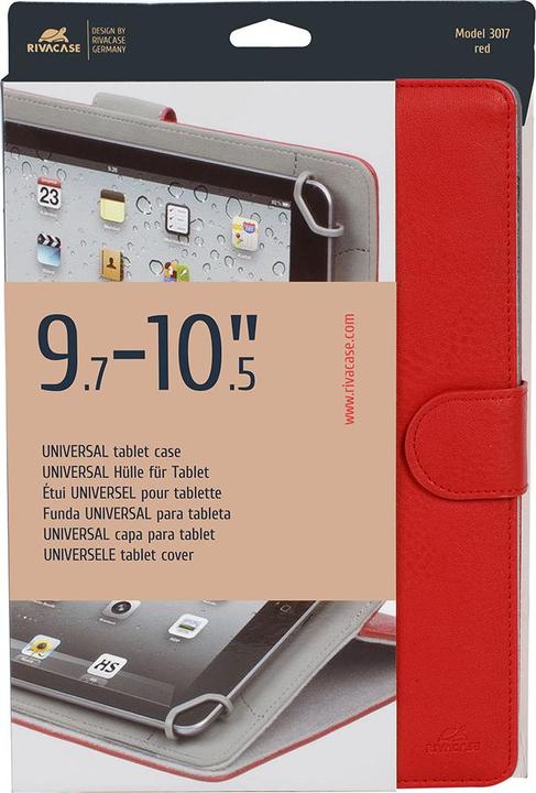 Produktbild Rivacase 3017 Tablet Case 10,1 Kunstleder Universal (10.1" Tablets)