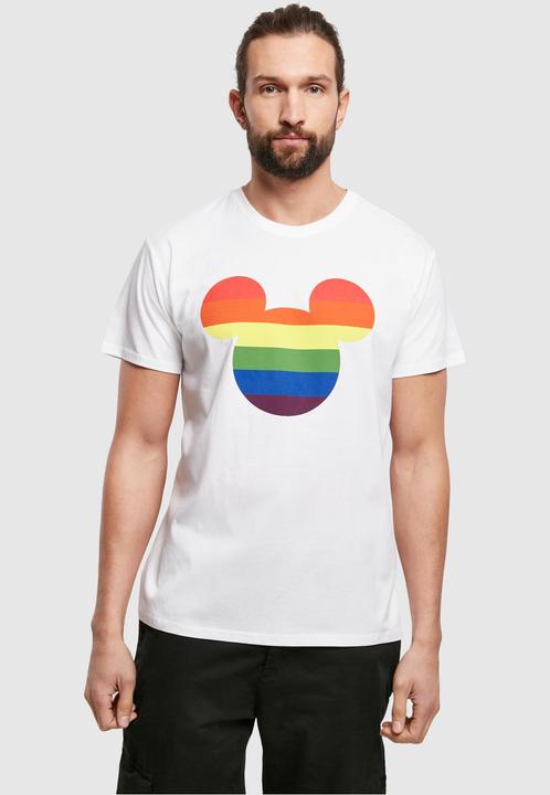 Actual product image Mister Tee Mickey Mouse Rainbow Pride Tee (M)