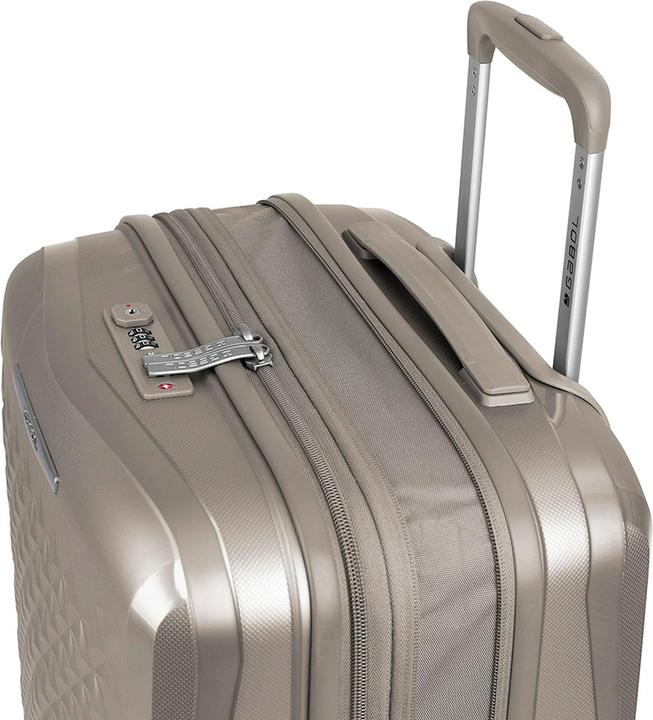 Actual product image Gabol Queens 4-wheel cabin trolley S 54 cm with stretch fold (48 l, Hand luggage (up to 50 litres))