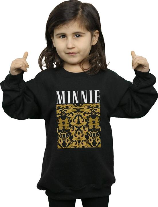 Produktbild Disney Minnie Mouse Baroque Pattern Sweatshirt Mädchen (116)