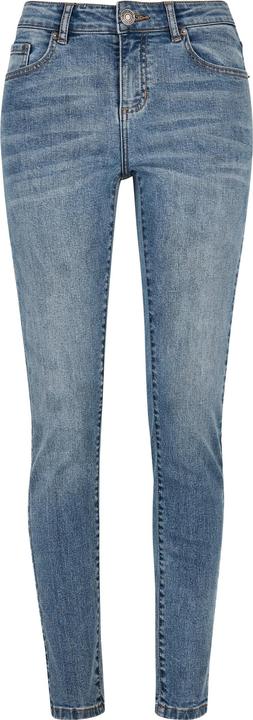 Urban Classics Ladies Mid Waist Skinny Jeans (29)