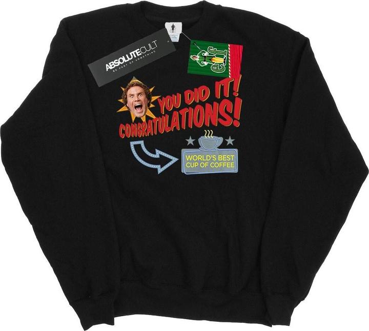 Produktbild Elf World's Best Coffee Sweatshirt (XXL)