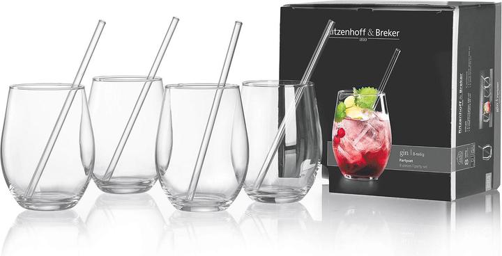 Produktbild Ritzenhoff & Breker Set Gin + Trinkhalm 8tlg. (8 x)