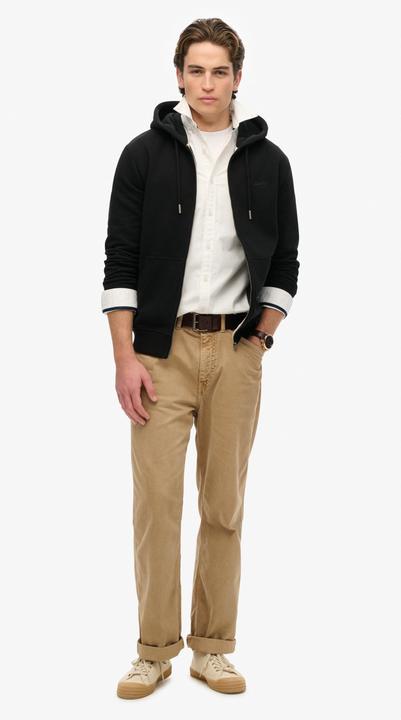 Actual product image Superdry Sweatjacke Casual Figurbetont Essential Logo Zip Hoodie (M)