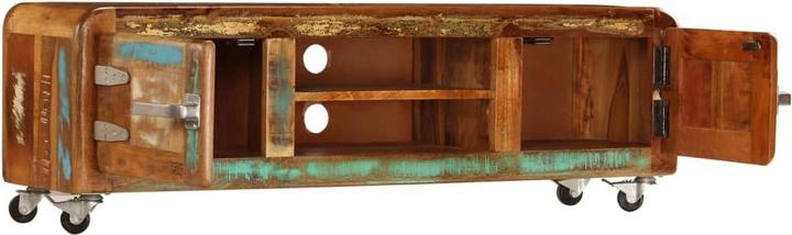 Image du produit VidaXL Meuble TV 120x30x36 cm Vieux bois massif,Matériau (120 x 30 x 36 cm)