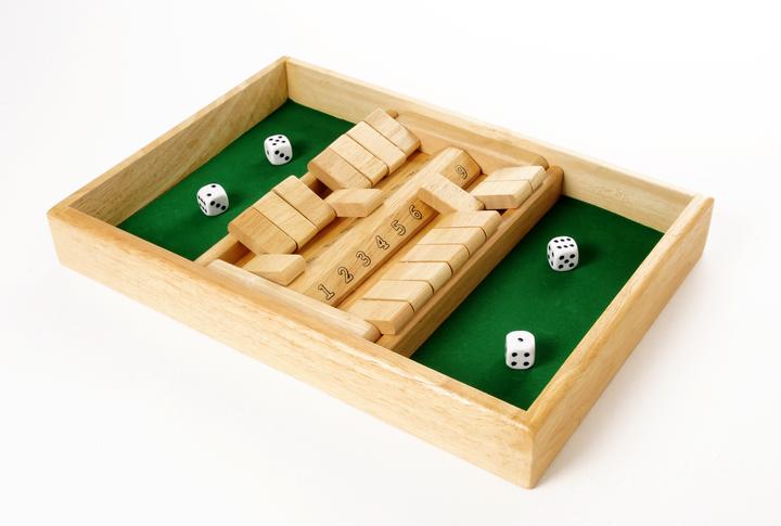 Schliessen Sie die Box doppelt