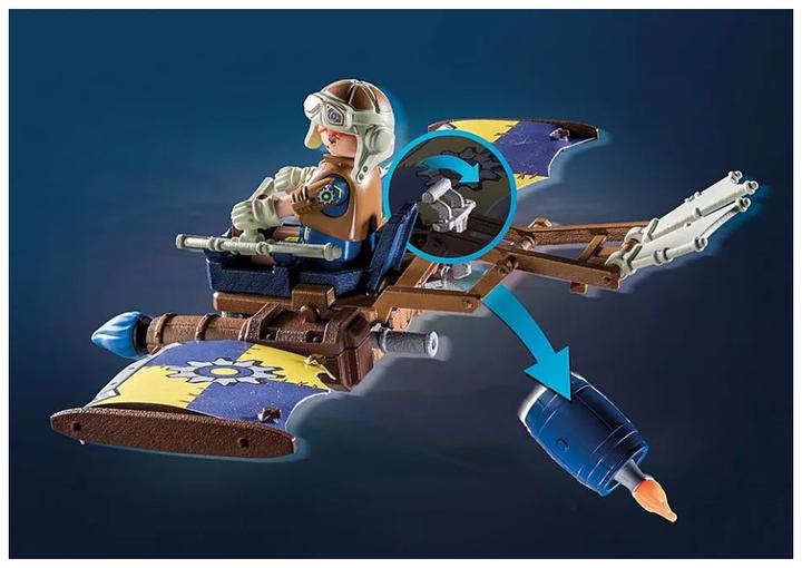 Actual product image Playmobil Novelmore - Dario's Flying Glider (71211, Playmobil Novelmore)
