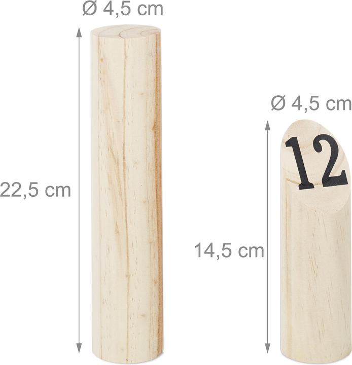 Productafbeelding Relaxdays Kubb-spel