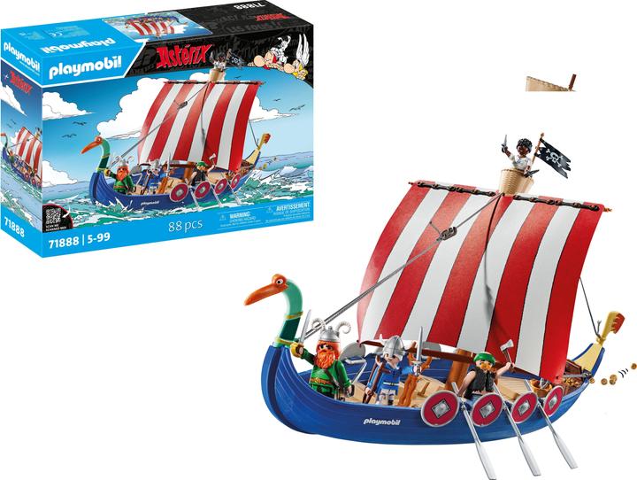 Immagine prodotto Playmobil Nave pirata (71888, Playmobil Asterix)