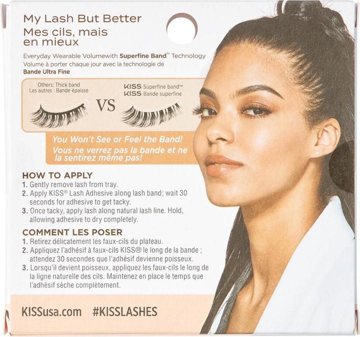 Image du produit KISS Lashes - Mon Cil Mais Mieux Bénéficié (Cils artificiels)