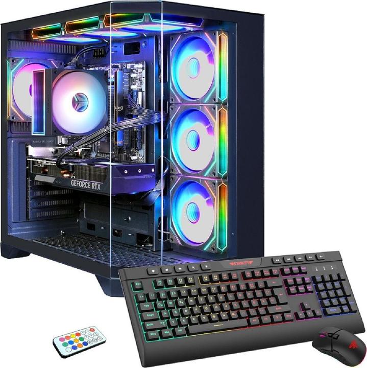 Hyrican GAMEMAX HYPE-A BK 7526 Ryzen 5 9600X 32GB DDR5 1TB SSD RTX 5070 (AMD Ryzen 5 9600X, 32 GB, GeForce RTX 5070)