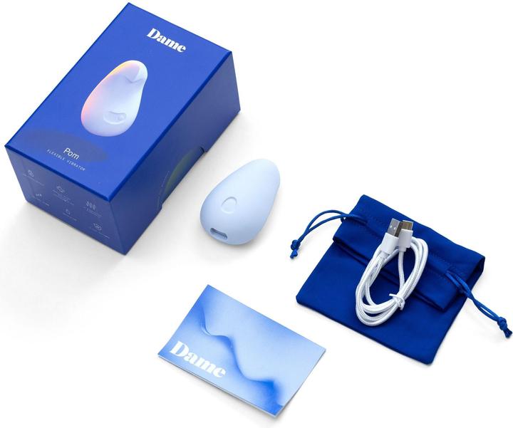 Image du produit Dame Products Vibromasseur Pom Flexible Ice
