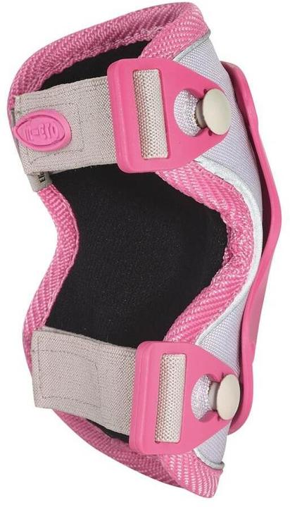 Immagine prodotto Micro Ginocchiere/gomitiere riflettenti Rosa S (S, Ginocchiera, Protettori gomito, Esemplare unico)